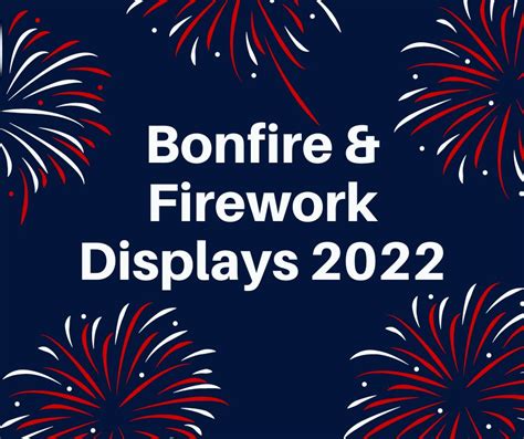 Bonfire Night And Firework Displays 2022 Red Kite Days