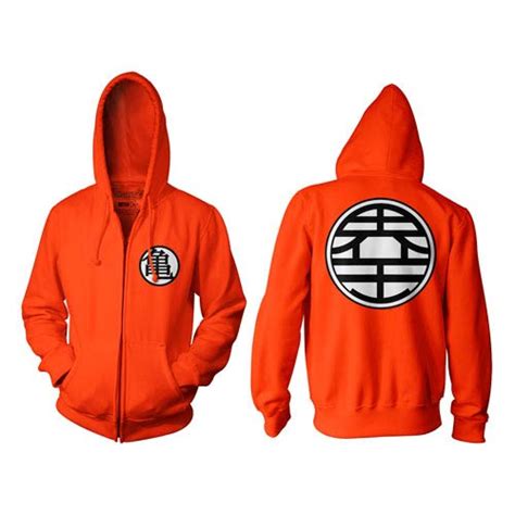 The dragon ball hoodie is the perfect gift for any dragon lover in your life, whether it be a birthday, christmas, or just to show off your support for your favorite team, you will be sure to. Dragon Ball Z Kame Symbol Orange Zip-Up Hoodie