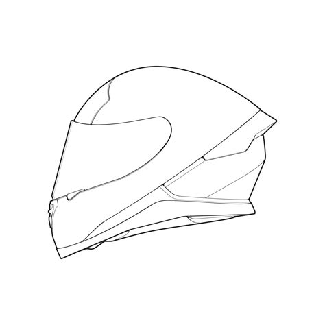 Helmet Drawing Line Art Vector Face Lines Art Inspiration Drawing