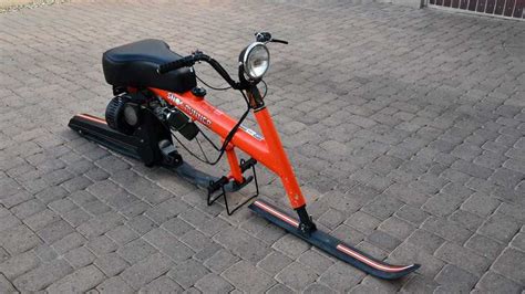 Cycleweird That Time Chrysler Made A Snow Moped