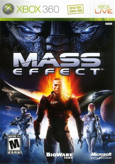 Mass Effect 2007 Xbox 360 Box Cover Art Mobygames