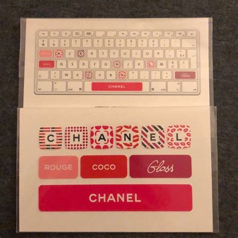 Chanel Accessories Chanel Keyboard Stickers Poshmark