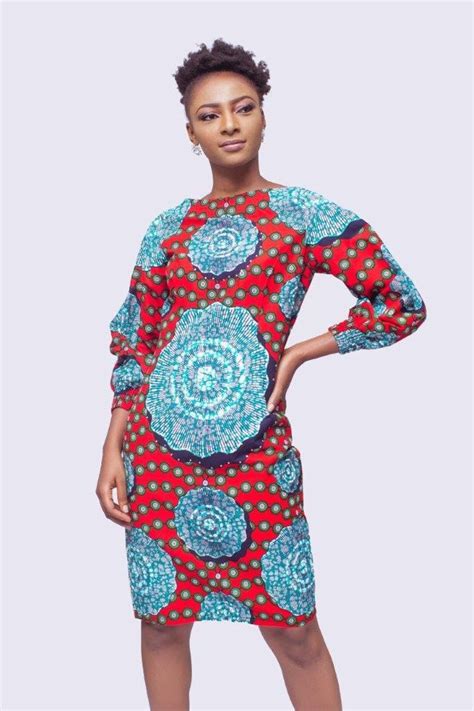 Stoned African Print Dress Ankara Dress African Clothing For Etsy