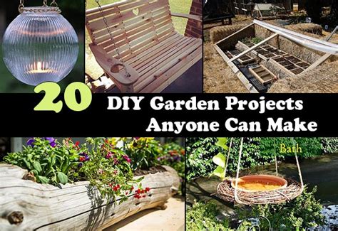 20 Diy Garden Projects Anyone Can Make Home And Gardening Ideas
