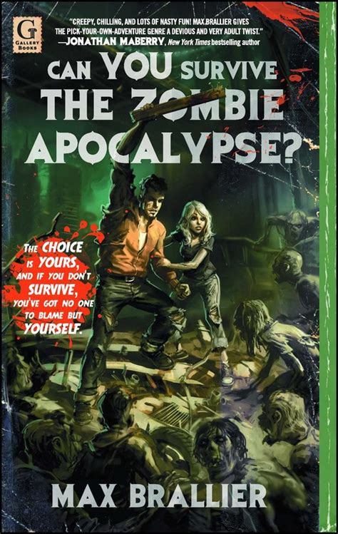 Can You Survive The Zombie Apocalypse Book By Max Brallier