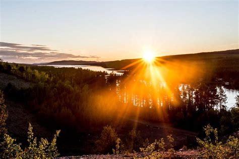 Midnight Sun in Sweden - June - Arctic Direct