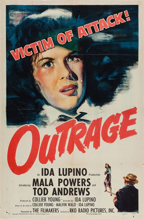 Fiche Film Outrage 1950 Fiches Films Digitalciné
