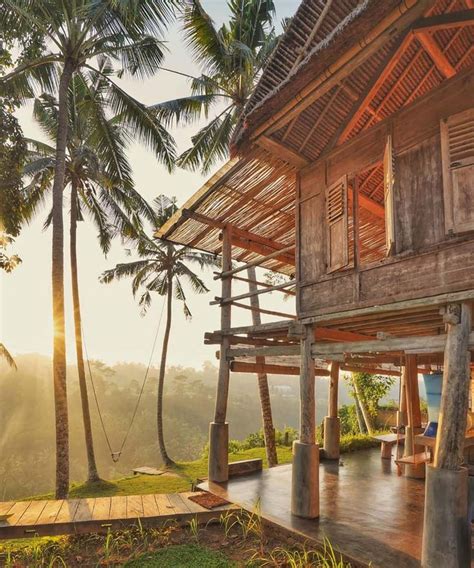 You Can Swing Over A Waterfall At This Balinese Jungle Villa Jungle