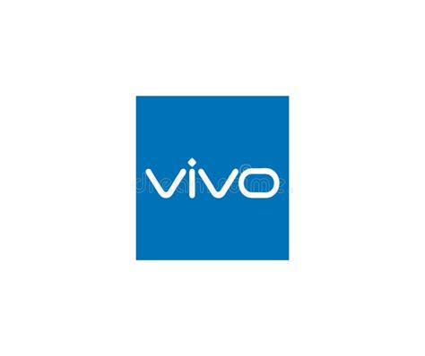 Vivo Logo Editorial Illustrative On White Background Editorial