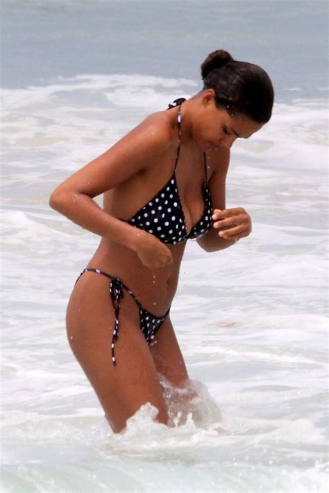 ⏩ Tina Kunakey Nearly Nip Slip While Frolicking On The Beach In Rio 73 Photos • Jihad Celeb