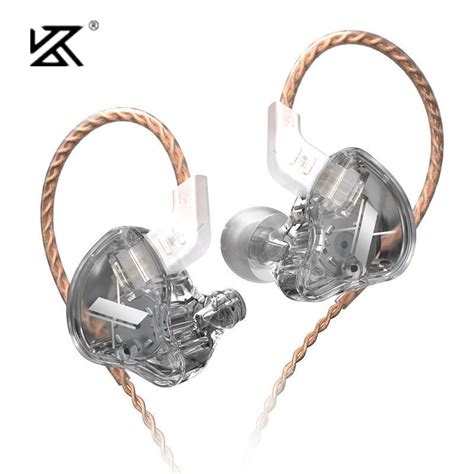 Kz Edx Earphones 1 Dynamic Hifi Bass Earbuds In Ear Monitor Headphones