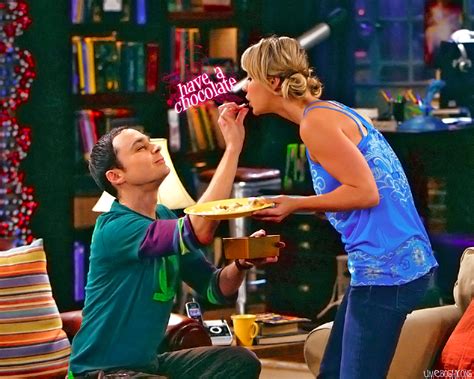 Penny And Sheldon The Big Bang Theory Wallpaper Fanpop