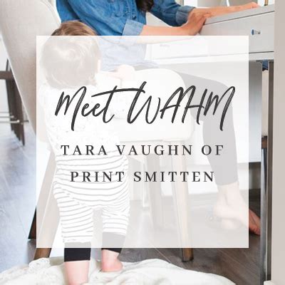 Meet WAHM Tara Vaughn Of Print Smitten Sugar Studios Design