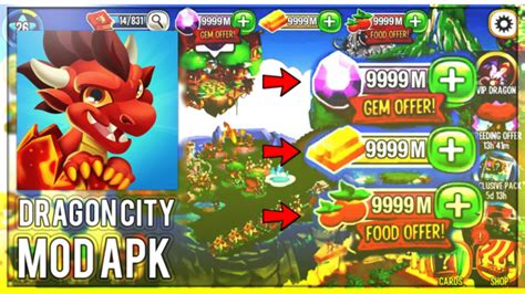 Dragon City Mod Apk Terbaru 2022 Unlimited Gems Dan Money
