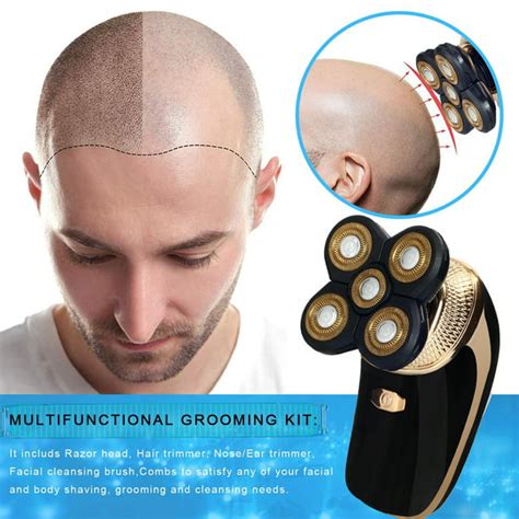 7d Head Shaver For Bald Men Upgrade 5 In 1 Head Electric Razor For Men Men S Grooming Kit
