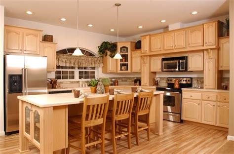 Maple is a wonderful hardwood that can be fabricated into the best cabinetry but is not only sturdy but also very lightweight. Beauty and Durability Light Maple Kitchen Cabinets