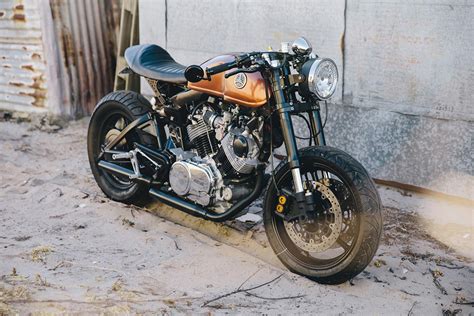 Yamaha Xv1000 Cafe Racer By Sol Invictus Motorcycle Co Bobber Custom