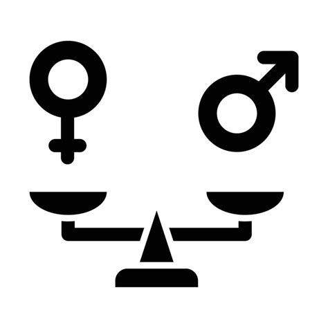 Gender Equality Vector Glyph Icon For Personal And Commercial Use 28079444 Vector Art At Vecteezy