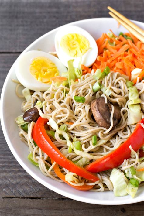 The road to healthy eating is easy with delicious recipes from food network. Healthy Ramen Bowl Recipe - Real Food Real Deals