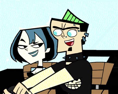 Duncan And Gwen Going For A Ride Total Drama Island Fan Art 19577543