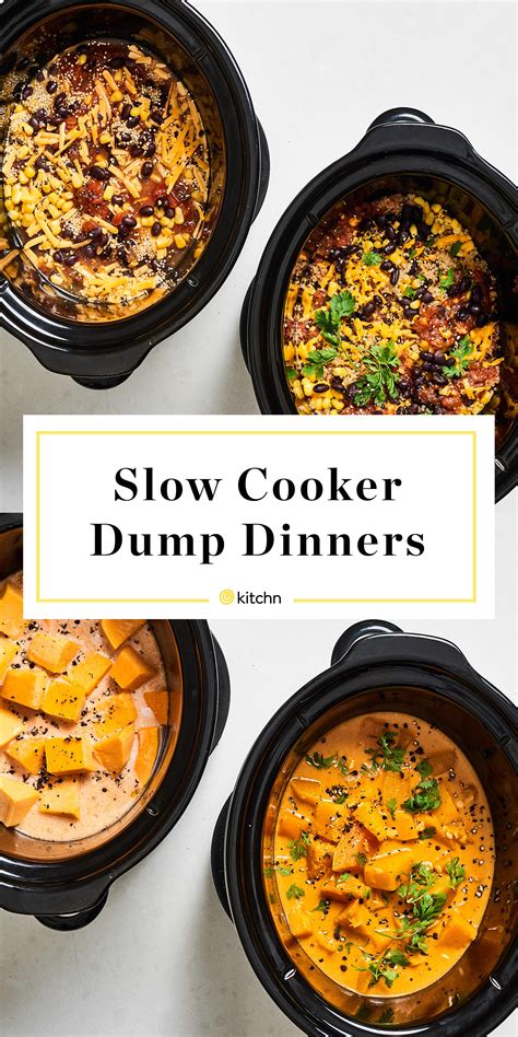 These 5 Slow Cooker Dump Dinners All Make Themselves Crockpot Dump