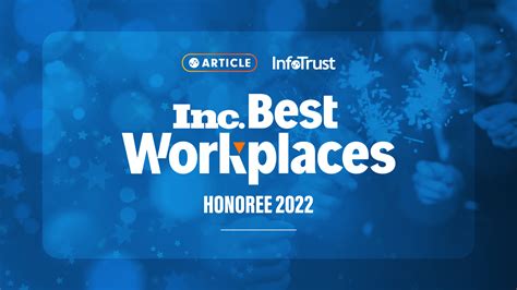 Infotrust Ranks On Inc Magazines List Of Best Workplaces For 2022