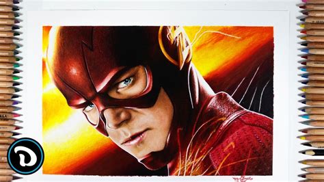 The Flash Barry Allen Dibujados Speed Drawings Youtube