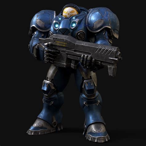 Starcraft Marine Zbrushcentral