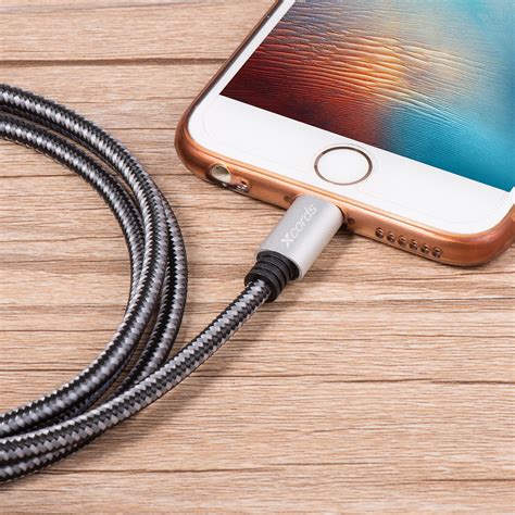 X Long 10ft 3pk Heavy Duty Braided Iphone Charger Charging Cord
