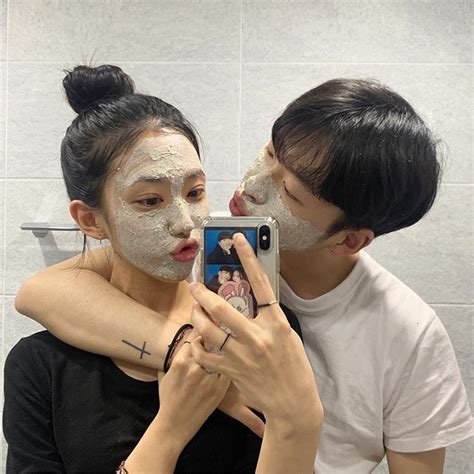 Korean Couple Selfie And Amor Image 8230205 On