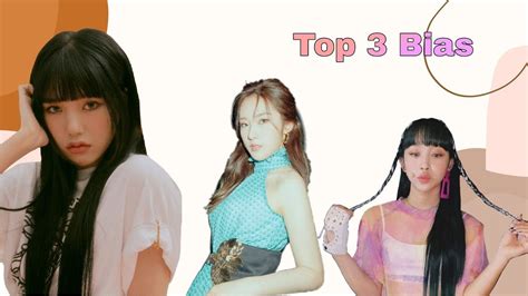 Top 3 Biases In Each Kpop Girl Group Youtube