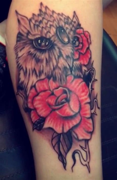 Owl Tattoo By Craze