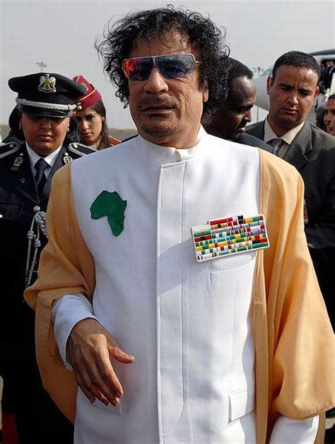 Colonel Gaddafi Has His Own Style 30 Pics