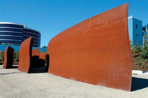Richard Serra Wake In The Seattle Olympic Sculpture Garden Seattle