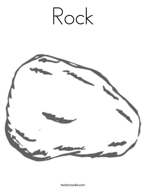 rocks printables  rock coloring page twisty noodle coloring pages coloring rocks