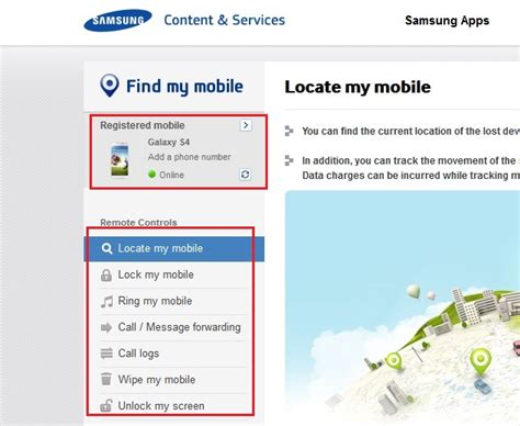 Wish to locate a mobile phone? Use Samsung Find My Mobile App to Track Lost Galaxy ...
