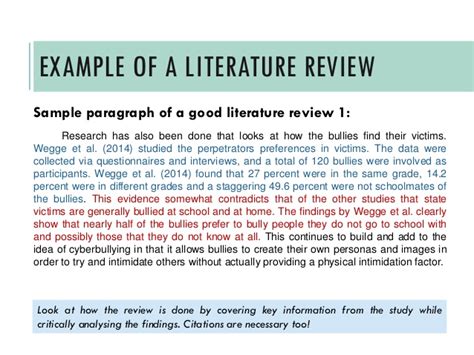 A scientific review also helps researchers understand the implications of previously published works. Writing A Literature Review: A Quick Guide