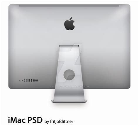 Apple Imac 27 Back Psd By Fritjofdittner On Deviantart