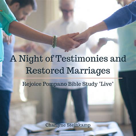 A Night Of Testimonies And Restored Marriages Rejoice Marriage