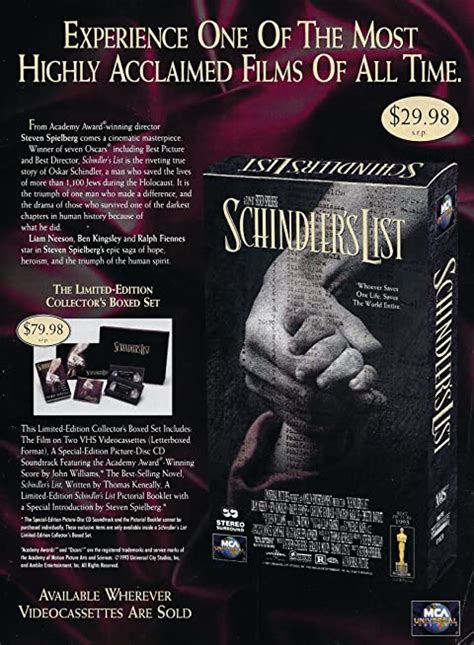 Schindler S List 1993