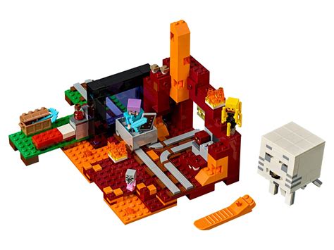 The Nether Portal 21143 Minecraft Buy Online At The Official Lego