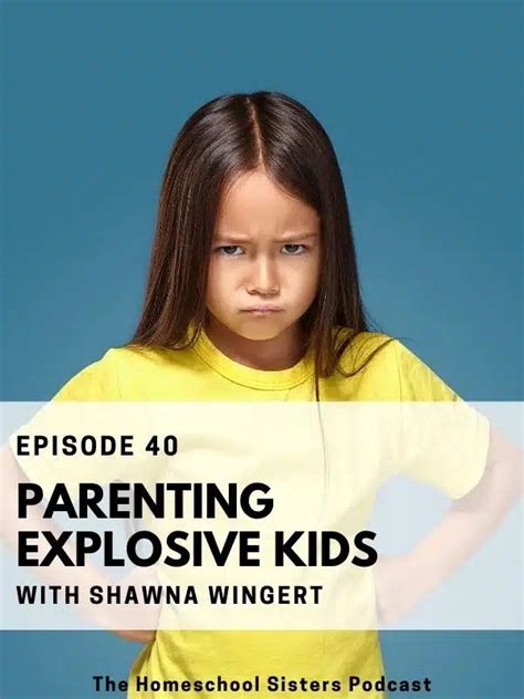 Parenting Explosive Children A Conversation With Shawna Wingert