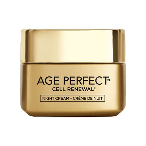 L Oreal Paris Age Perfect Cell Renewal Night Face Cream Moisturizer With Lha Anti Aging 50 Ml