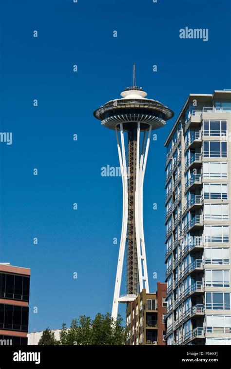 The Space Needle Located At The Seattle Center Was Built For The 1962