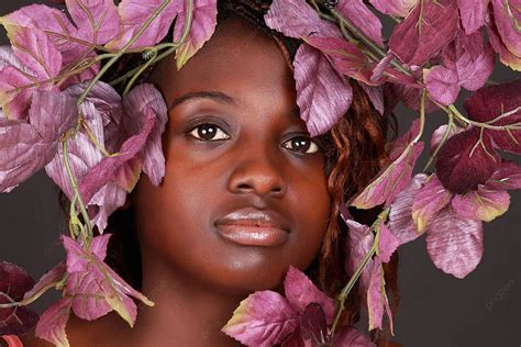 Gadis Cantik Afrika Wajah Wanita Afrika Foto Latar Belakang Dan Gambar