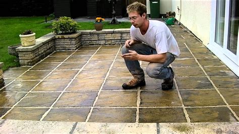 How To Repoint A Patio Using Lime Youtube