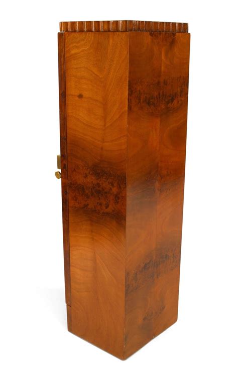 Pair Of French Art Deco Pedestals Cabinets For Sale At 1stdibs