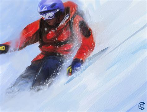 Skiing By Spaciouswardrobe On Deviantart