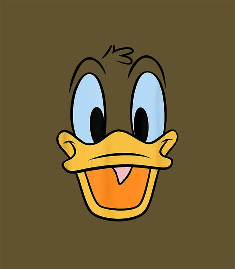 Disney Donald Duck Big Face Digital Art By Aran Neiva Pixels