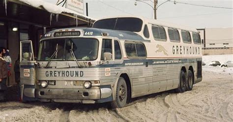 Vintage Bus Greyhound San Francisco Day In 1970 Added 111905